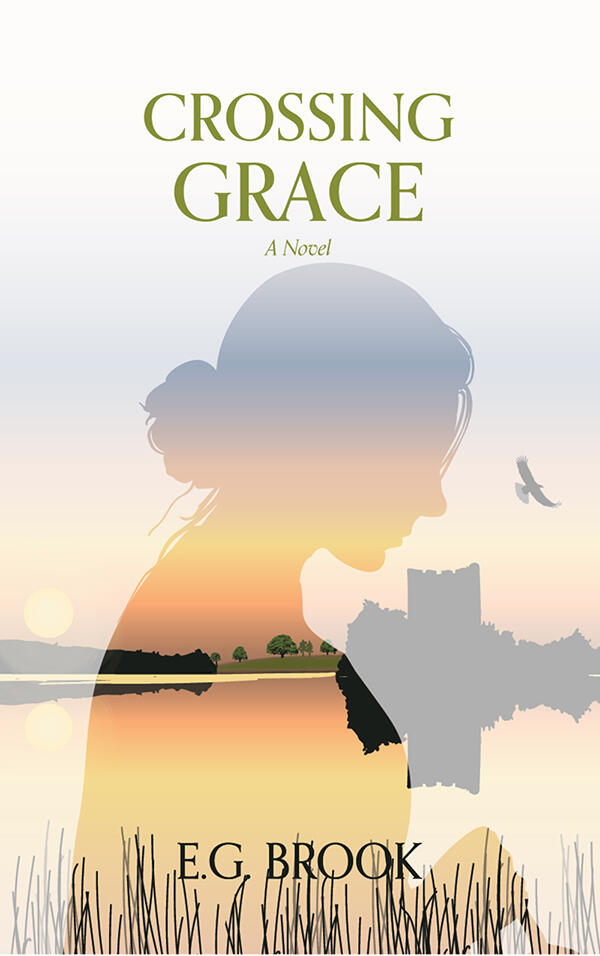 Crossing Grace Cover silhouette of woman